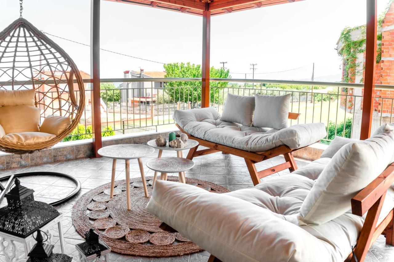 Aelia Villa Leptokarya Plaka Litóchoro Exterior foto